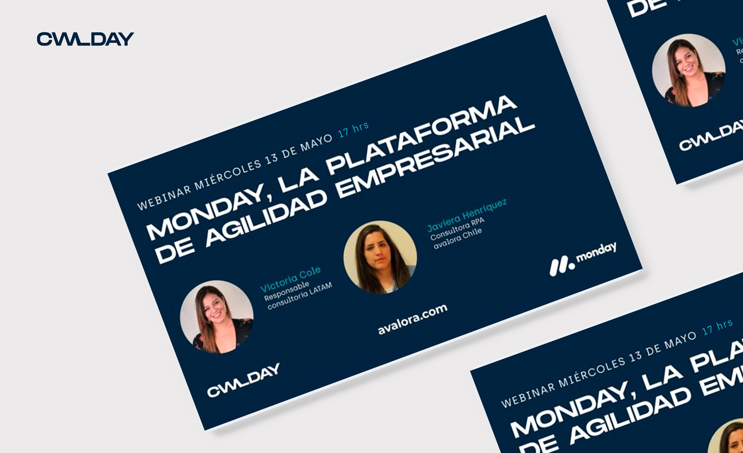 Webinar 13 de Mayo | 17:00 GMT +1 | Monday, la Plataforma de agilidad empresarial. Regístrate.
