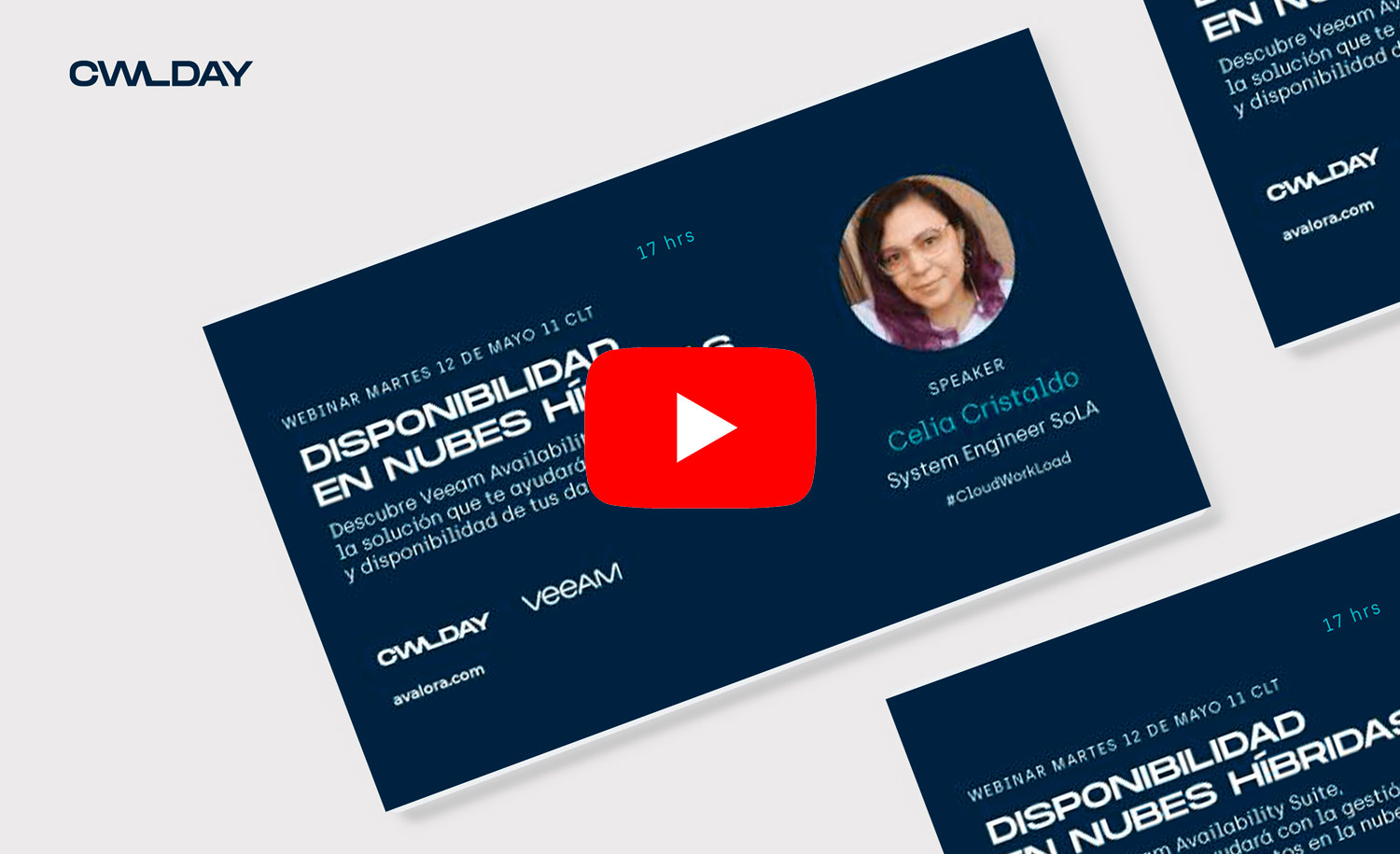 CWLDAY ver Webinar "Disponibilidad en nubes híbridas". 12 de mayo 2020