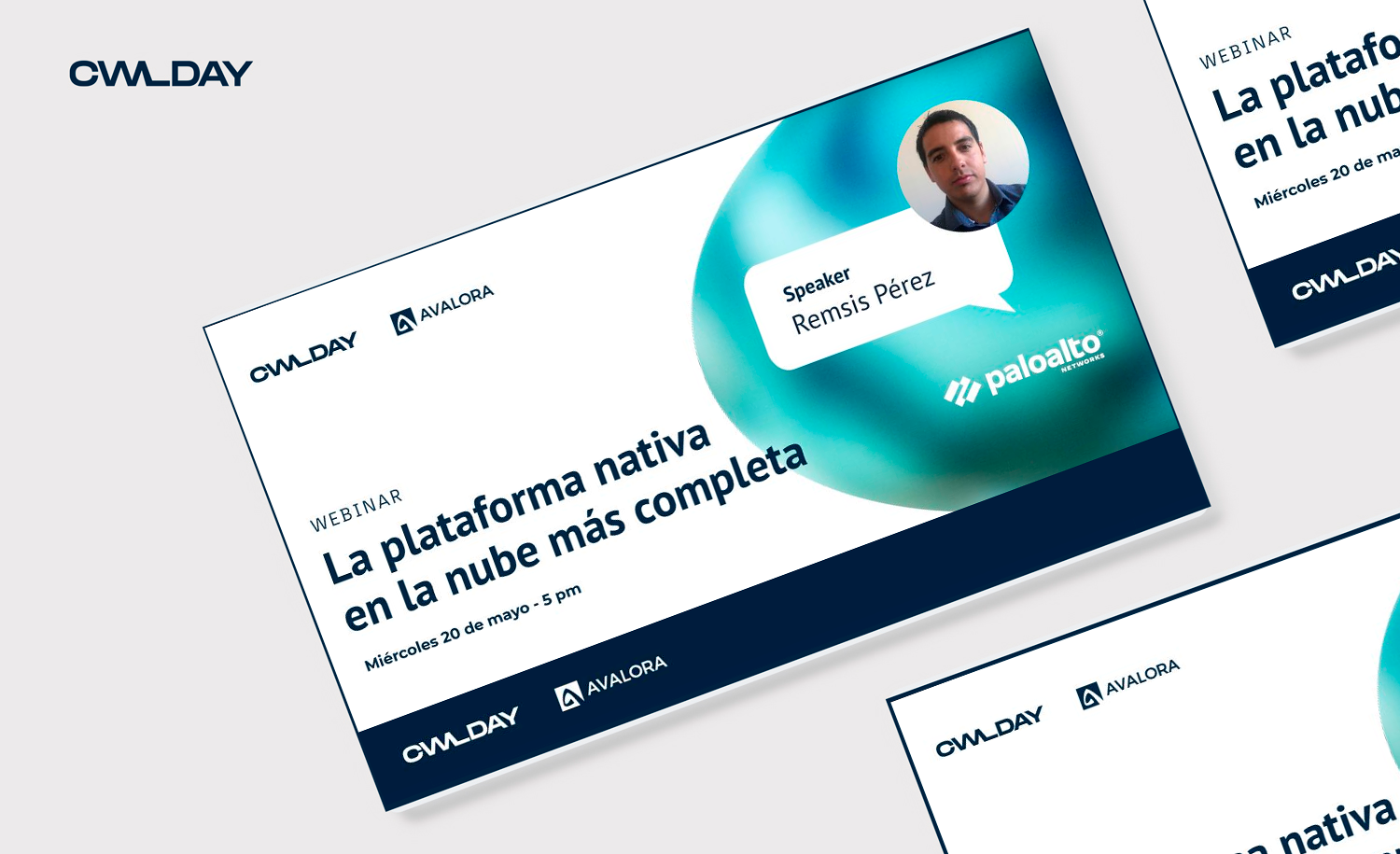 Webinar 20 de Mayo | 17:00 GMT +1 | La plataforma nativa en la nube más completa. Regístrate