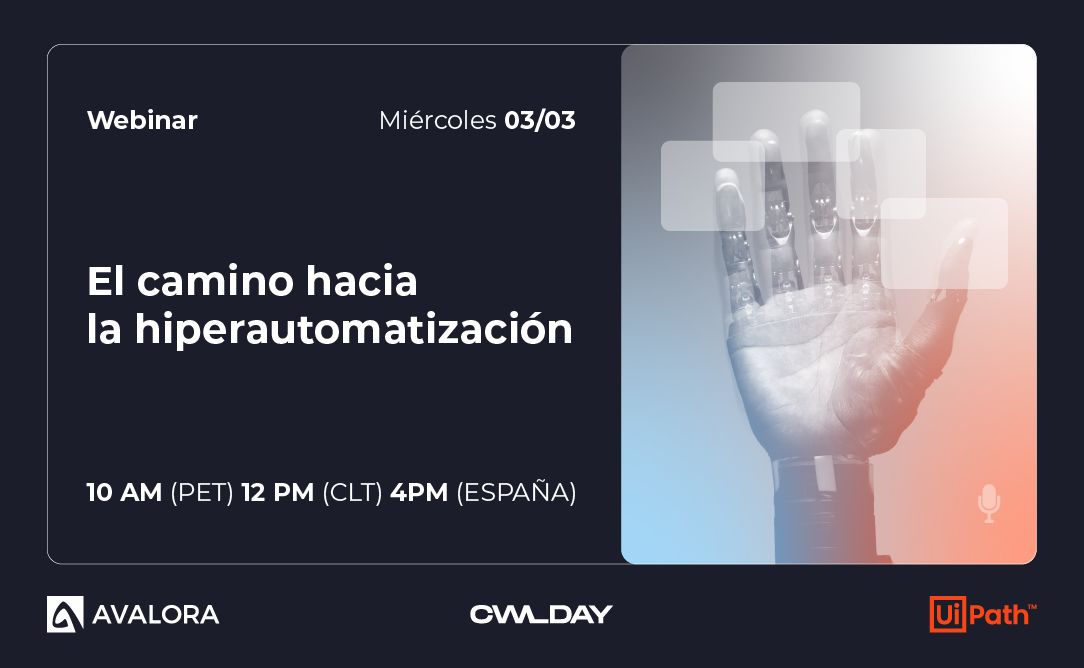 Webinar El camino hacia la hiperautomatización