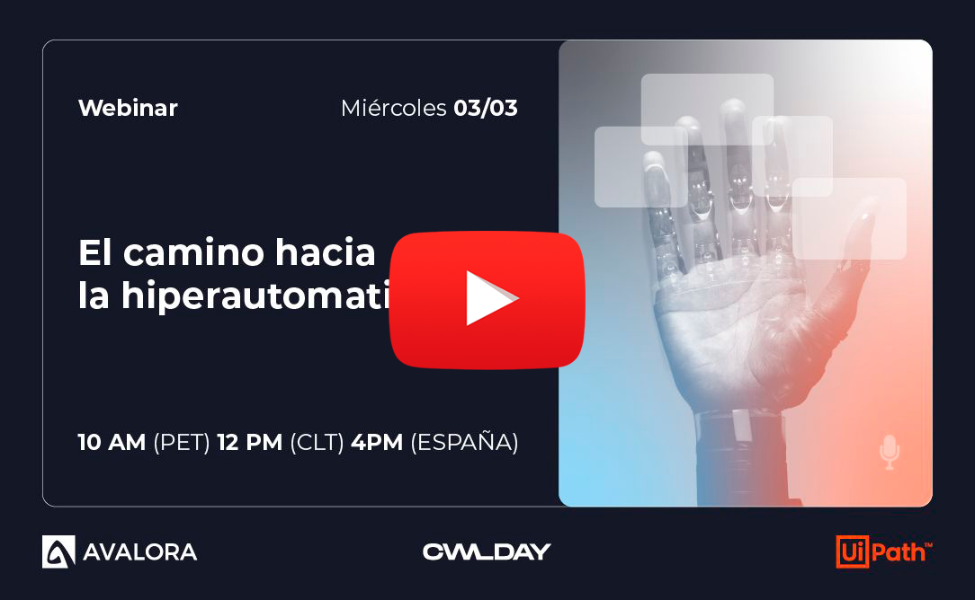 CWLDAY Ver Webinar. El camino hacia la hiperautomatización